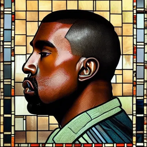 prompthunt: Op Art rap album cover for Kanye West DONDA 2 designed by Virgil  Abloh, HD, artstation