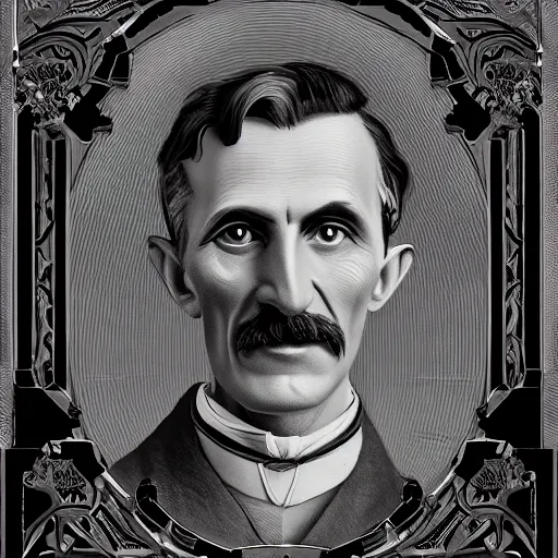 Image similar to Nikola Tesla in the fall guys, intricate detailed, ornate, behance, artstation, unreal render, unreal engine 5, octane