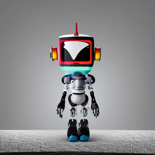 Image similar to art vinyl figure - kid robot style, studio lighting, subsurface diffusion