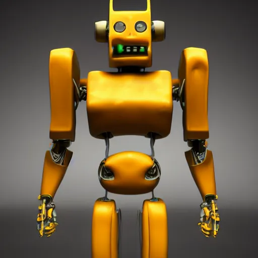 Prompt: sliced american cheese robot cyborg realistic cinematic lighting 3d redshift.