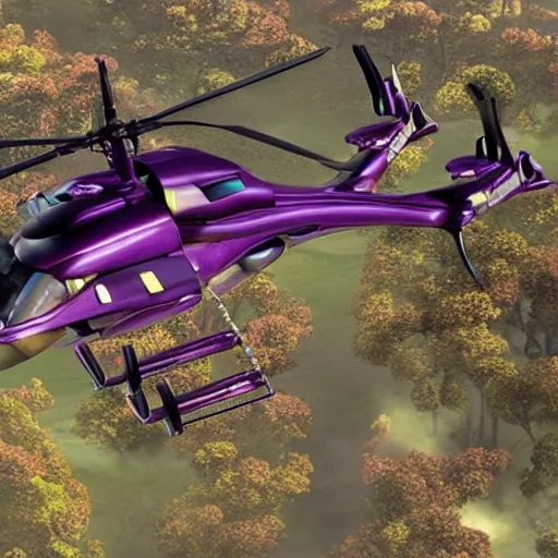 Image similar to Thanos helicopter, realistic, photo real,