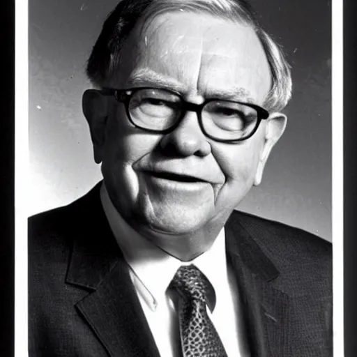 Prompt: Warren Buffet at 20 years old