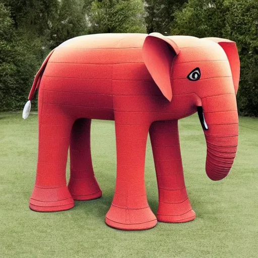 Image similar to elephant chair, concept design