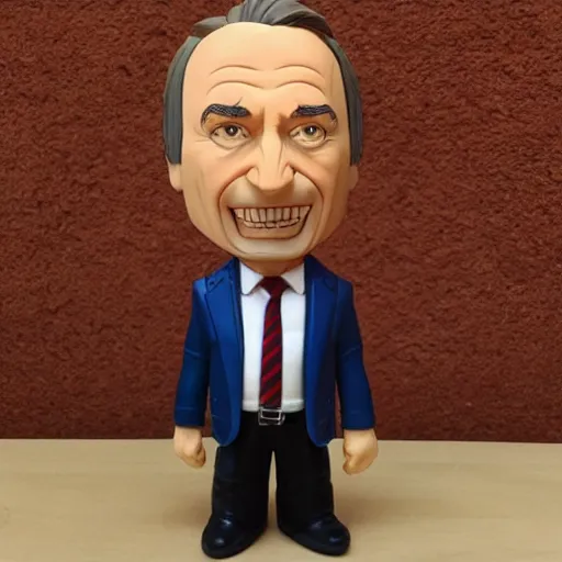 Prompt: better call saul bobble head