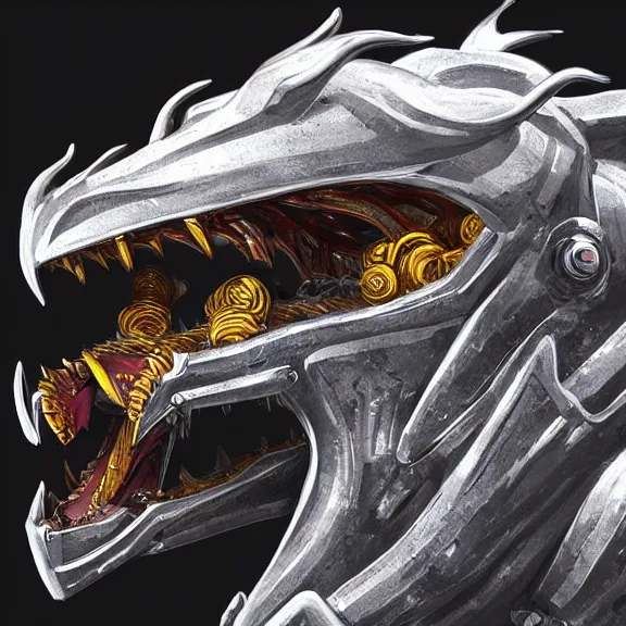 Image similar to detailed maw shot of a gigantic goddess elegant beautiful stunning anthropomorphic hot robot mecha female dragon, swallowing humans no issue , with sleek silver metal armor and cat ears, OLED visor over eyes, the human disappearing into the maw , food pov, prey pov, micro pov, vore, digital art, mawshot, dragon vore, dragon maw, furry art, high quality, 8k 3D realistic, macro art, micro art, Furaffinity, Deviantart, Eka's Portal, G6