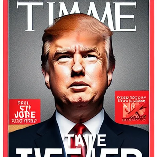 Image similar to time magazine cover coming president election, 4 k