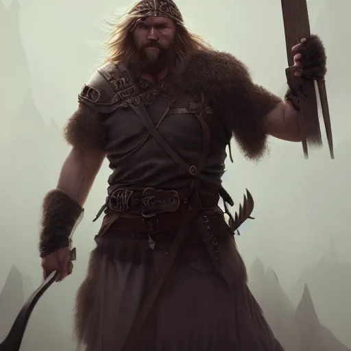 Image similar to Epic swedish viking, 4k, artstation, cgsociety, award-winning, masterpiece, stunning, beautiful, glorious, powerful, fantasy art