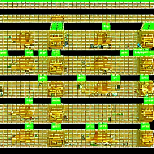 Image similar to 8 - bit platforming game level