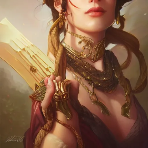 Prompt: Hanif Bali, closeup, D&D, fantasy, intricate, elegant, highly detailed, digital painting, artstation, concept art, matte, sharp focus, illustration, hearthstone, art by Artgerm and Greg Rutkowski and Alphonse Mucha