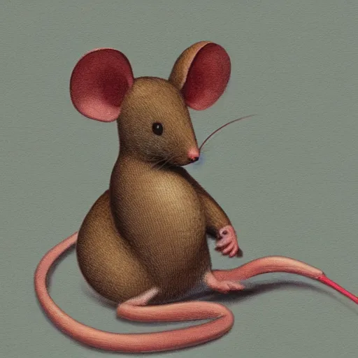 Prompt: a very elegant mouse
