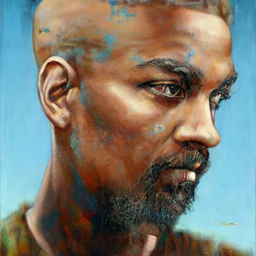 Image similar to a powerful psychic man emitting psychic powers, by tim okamura,