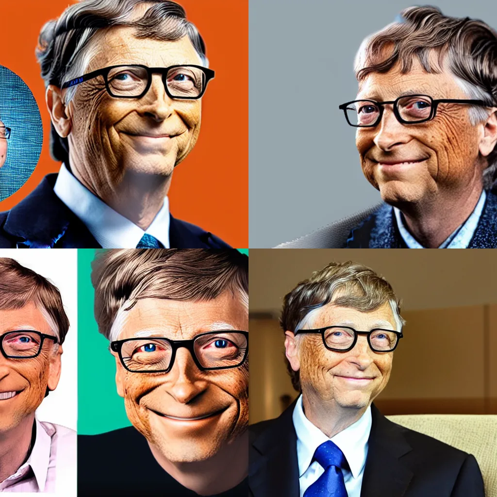 Prompt: bill gates as a stephen universe character