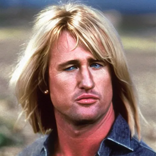 Prompt: Owen Wilson as Joe dirt