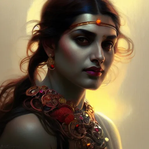 Image similar to Ramesh Raskar , colorful painting on grey scale face, powerful , magic, thunders, dramatic lighting, intricate, wild, highly detailed, digital painting, artstation, concept art, smooth, sharp focus, illustration, art by artgerm and greg rutkowski and alphonse mucha, footage