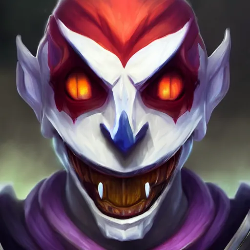 Prompt: shaco, trending on artstation