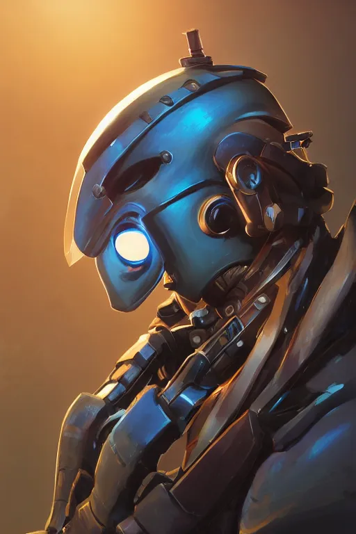 Image similar to epic mask helmet robot ninja portrait stylized as fornite style game design fanart by concept artist gervasio canda, behance hd by jesper ejsing, by rhads, makoto shinkai and lois van baarle, ilya kuvshinov, rossdraws global illumination radiating a glowing aura global illumination ray tracing hdr render in unreal engine 5