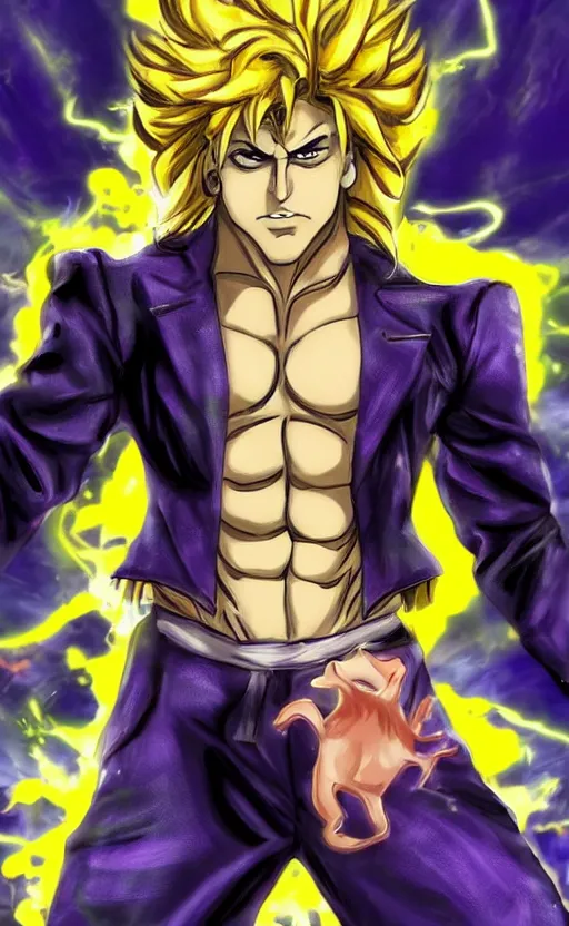 AI Art: Dio Brando by @The studios of Securety