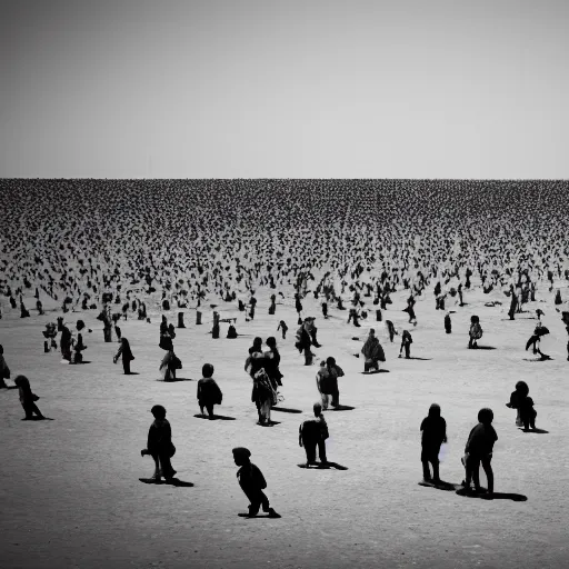 Image similar to all the lonely people. black and white photograph. 8k resolution.