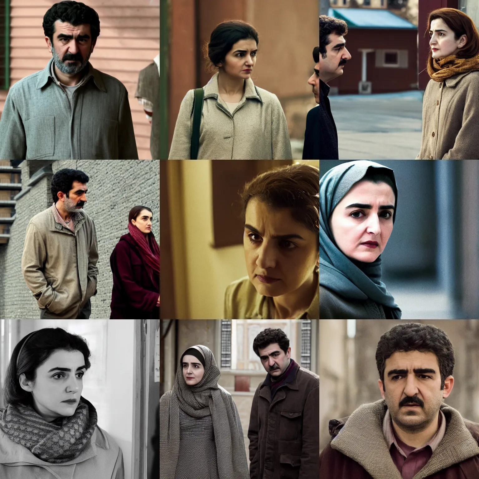 Prompt: a film still from the salesman ( 2 0 1 6 )