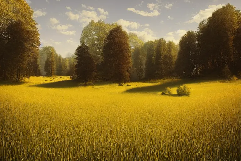 Image similar to large meadow by filip hodas by moebius