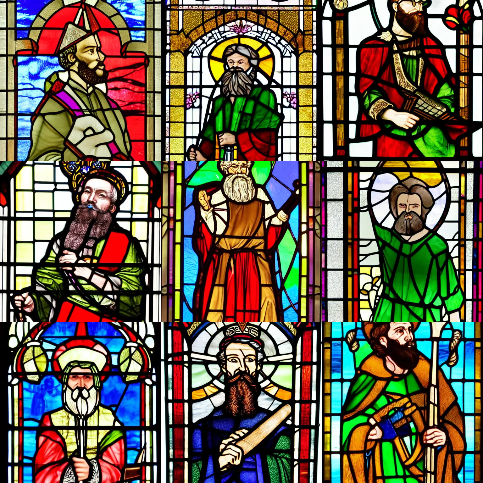 Detailed Stained Glass