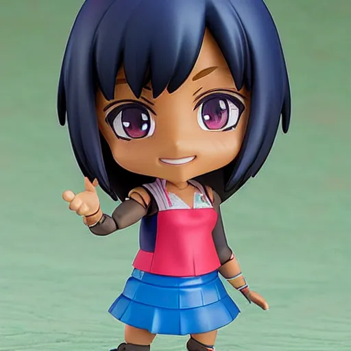 Prompt: skai jackson, an anime nendoroid of skai jackson, figurine, detailed product photo