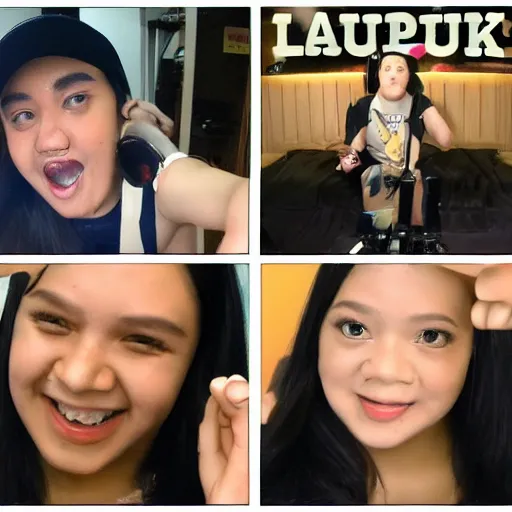 Prompt: laupok the famous youtuber