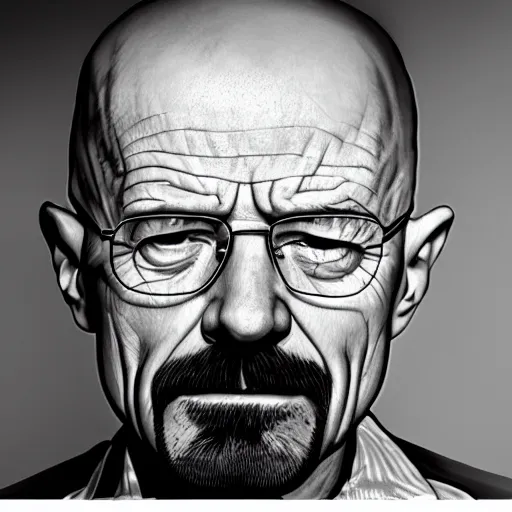 Image similar to Walter White by Ned M. Seidler