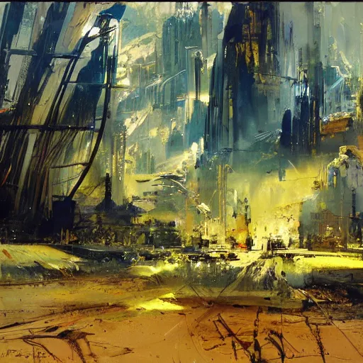 Image similar to A Landscape by John Berkey