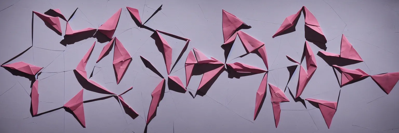 Image similar to abstract human body, Fine Art, Street Art, Mural, Modular Origami