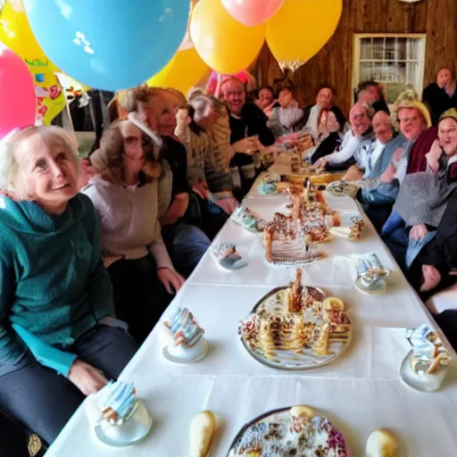 Image similar to photo of a birthday party in bretagne