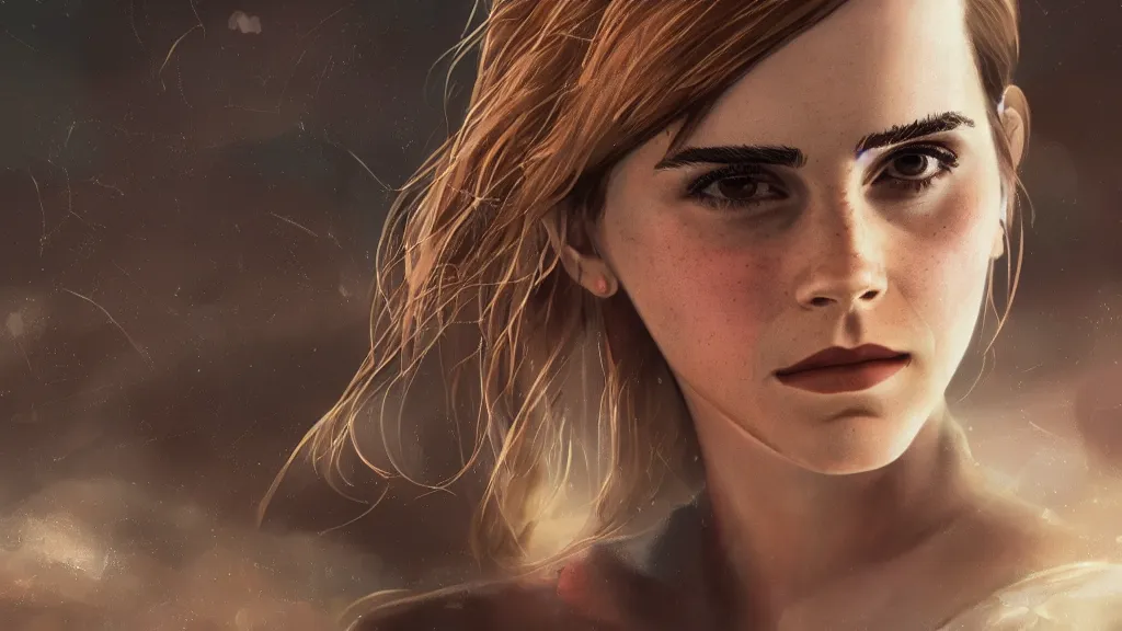 Prompt: emma watson, marry, ceremony, concept art, generated by artificial intelligence, 8K UHD, trending on artstation, extremely detailed