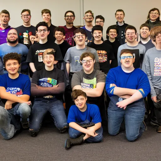 Prompt: technicbots ftc team photo