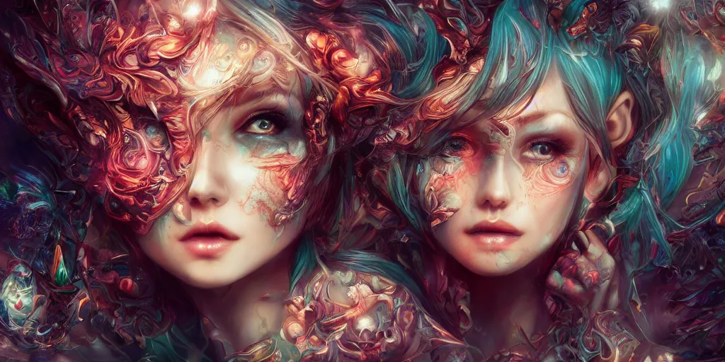 Image similar to dreamscape, female, ross tran, vivid colors, anatomical, highly detailed sculpture, intricate detailed, ommatidia, 8 k, cinematic atmosphere, post - processing