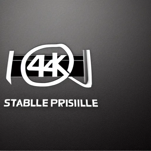 Image similar to proffesional 4k logo for Stable Diffusion