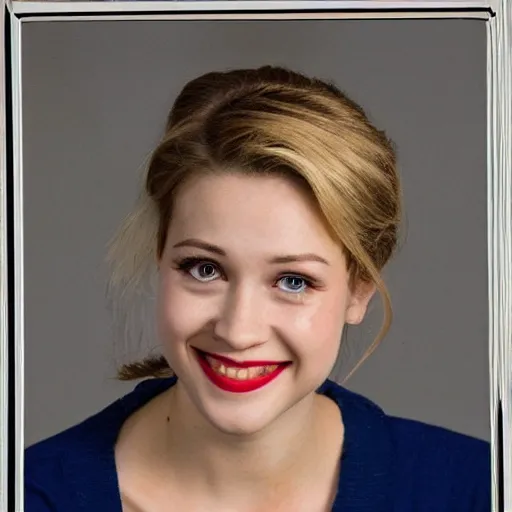 Image similar to A portrait photo of Betty Cooper