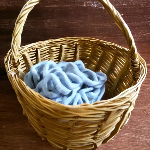 Image similar to basket made out of fingers