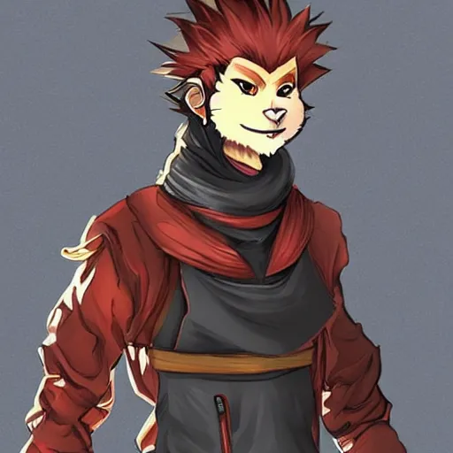 Image similar to Sun Wukong wearing techwear