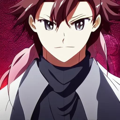 Prompt: handsome guy made by Ufotable studio high detailed, beautiful,, anime style, 4k , detailed, detailed face, high quality, smooth, sharp focus, beautiful scene, in demon slayer anime artstyle