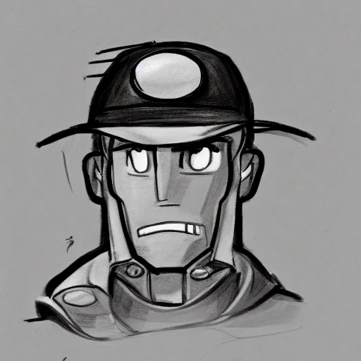 scout tf2 drawing