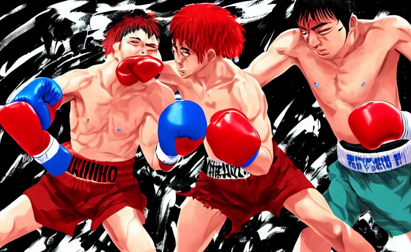 Hajime No Ippo, anime, boxing, HD wallpaper