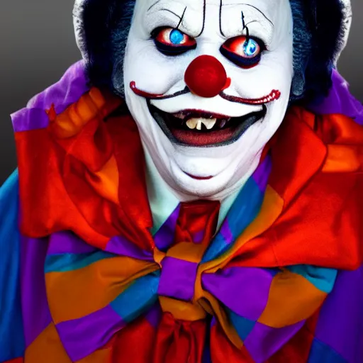 Image similar to scary clown