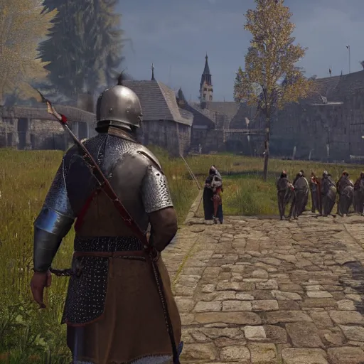 Prompt: Joe Biden in Kingdom come deliverance