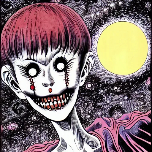 Prompt: cosmic horror, junji ito