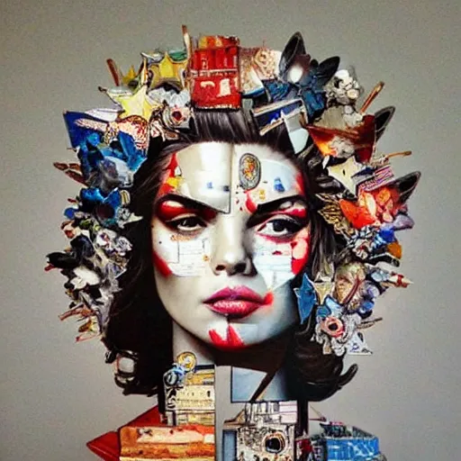 Image similar to A beautiful sculpture. stars and planets by Sandra Chevrier and bastien, intuitive