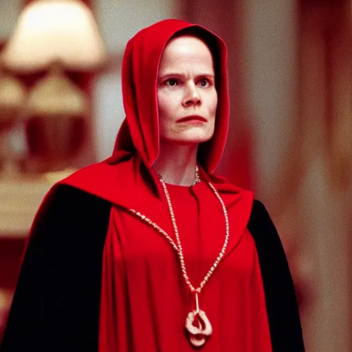 Image similar to Still of Amy Coney Barrett in The Handmaid’s Tale (1990)