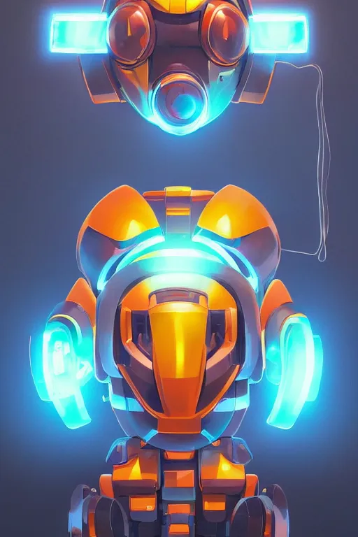 Image similar to metabots medabots medarotto medarot robot minimalist comics helmet mask neon cybereye, behance hd by jesper ejsing, by rhads, makoto shinkai and lois van baarle, ilya kuvshinov, rossdraws global illumination ray tracing hdr radiating a glowing aura