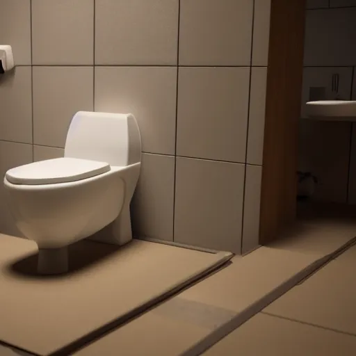 Image similar to still photo of a japanese toilet, highly detailed, photorealistic portrait, bright studio setting, studio lighting, crisp quality and light reflections, unreal engine 5 quality render
