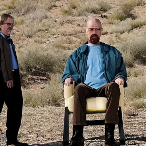 Image similar to Still of Dana Carvey as Walter White in Breaking Bad