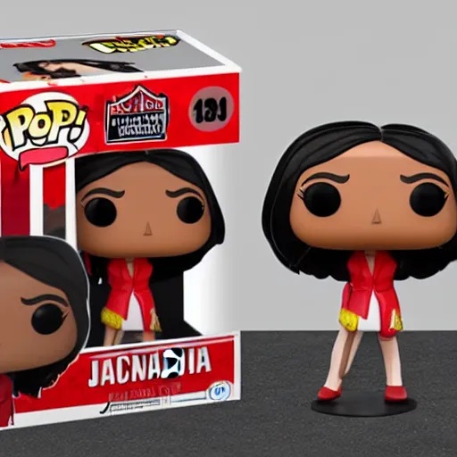 Prompt: Jacinda Ardern funko pop